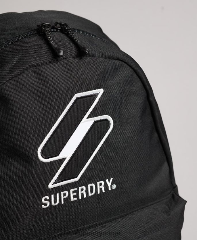 Superdry svart tilbehør 86P46D6375 viktig montana ryggsekk menn