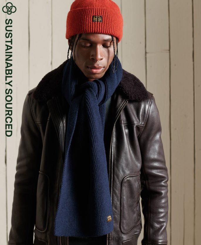 Superdry marinen tilbehør 86P46D1825 radar skjerf menn