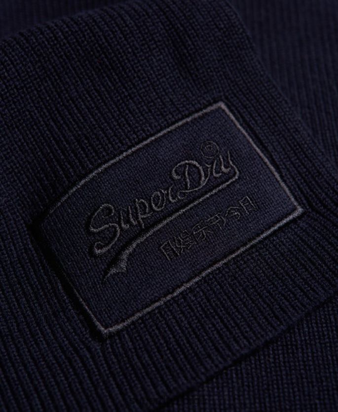 Superdry marinen tilbehør 86P46D6411 klassisk vintage skjerf med logo menn