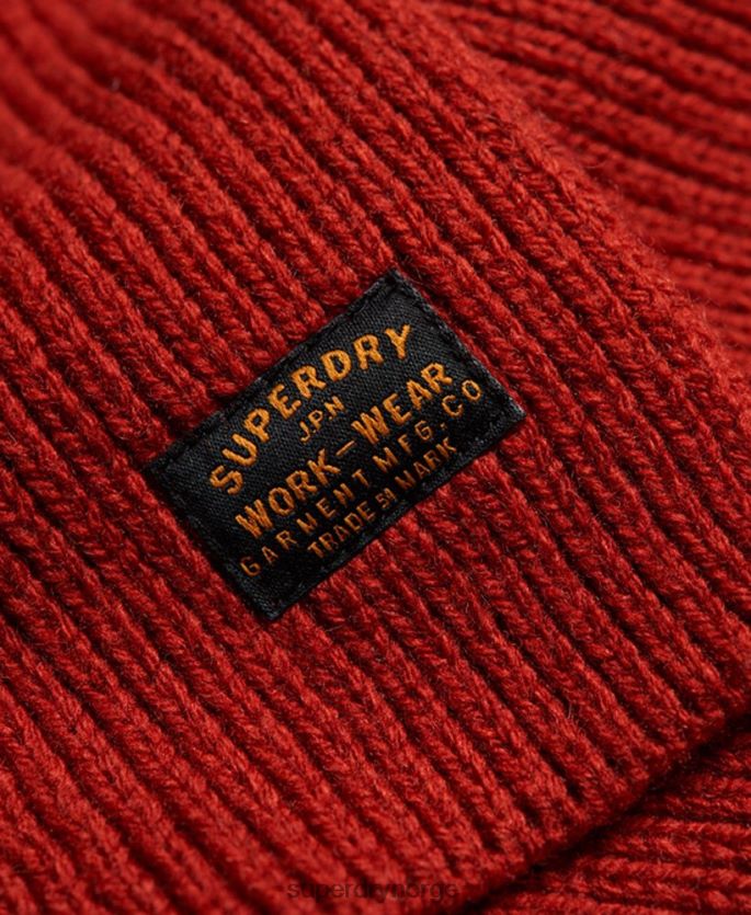 Superdry rød tilbehør 86P46D1817 radar skjerf menn