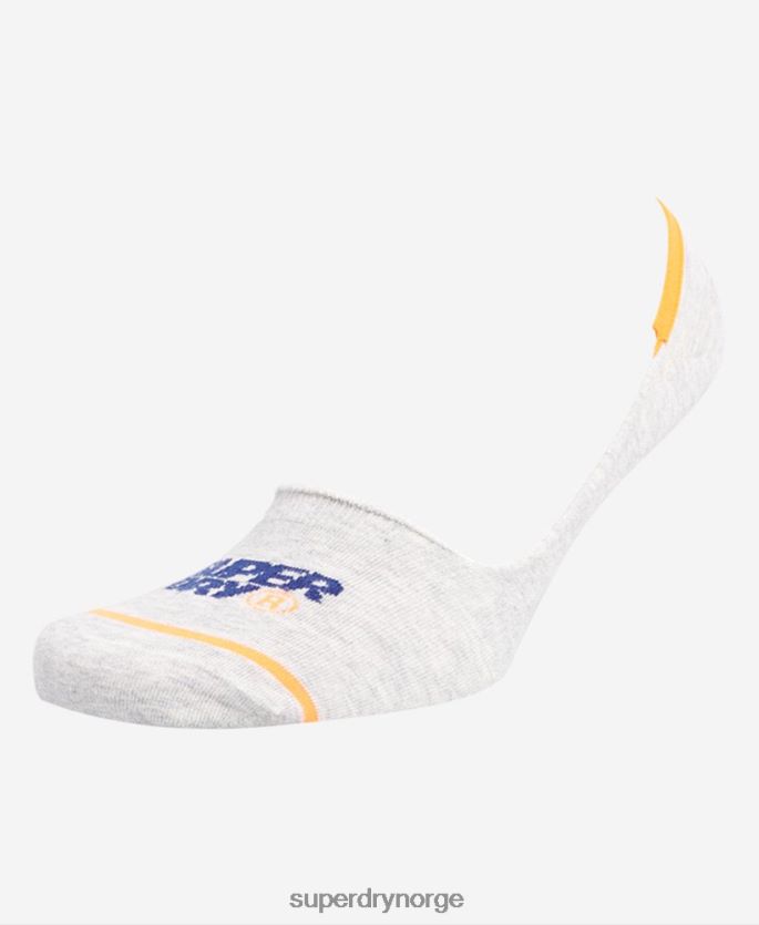 Superdry grå tilbehør 86P46D1855 no show trener sokker menn