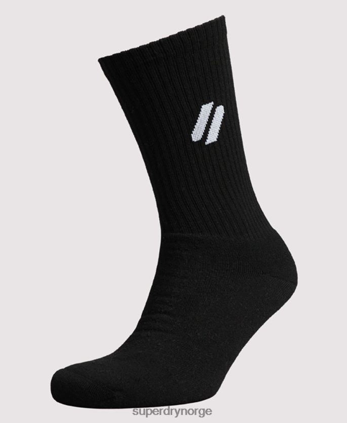 Superdry hvit tilbehør 86P46D1425 coolmax crew sokker menn