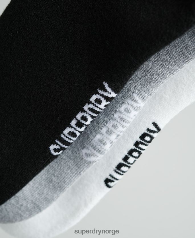 Superdry hvit tilbehør 86P46D1425 coolmax crew sokker menn