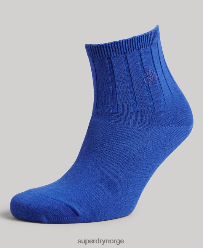 Superdry multi tilbehør 86P46D1664 ankelsokkpakke i økologisk bomull menn