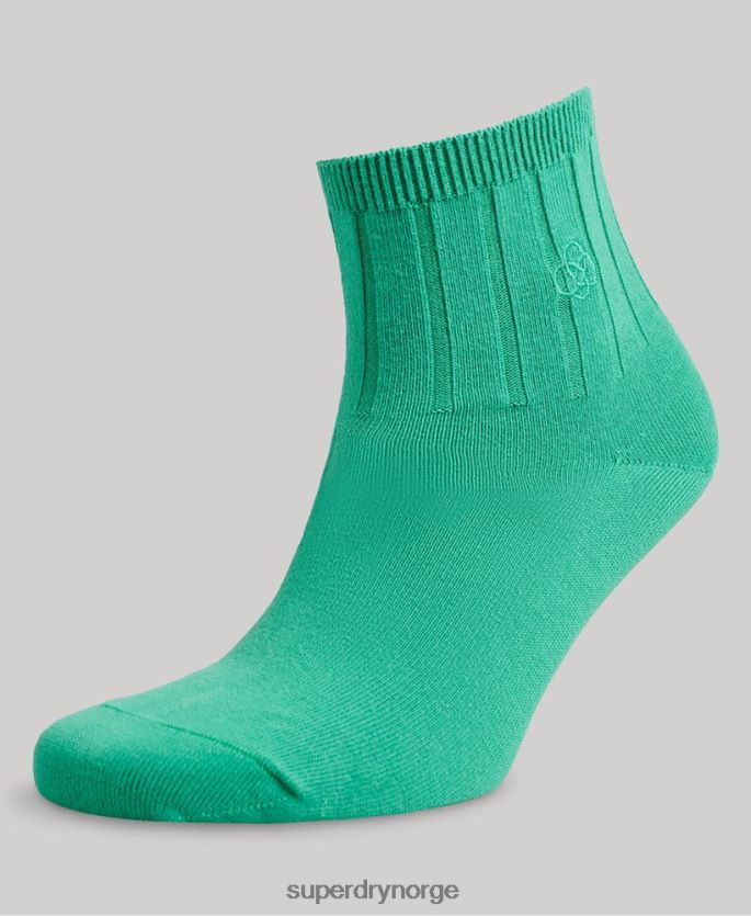 Superdry multi tilbehør 86P46D1721 ankelsokkpakke i økologisk bomull menn