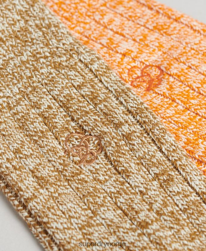 Superdry multi tilbehør 86P46D1762 organisk bomullssokkpakke menn