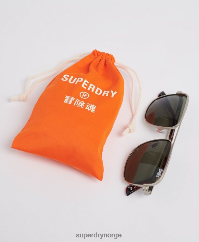 Superdry sølv tilbehør 86P46D1752 harrison solbriller menn